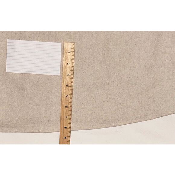 Cider Linen Blend V-Neck Solid Ruffle Ruched Midi Dress Women's 10 - Picture 4 of 10